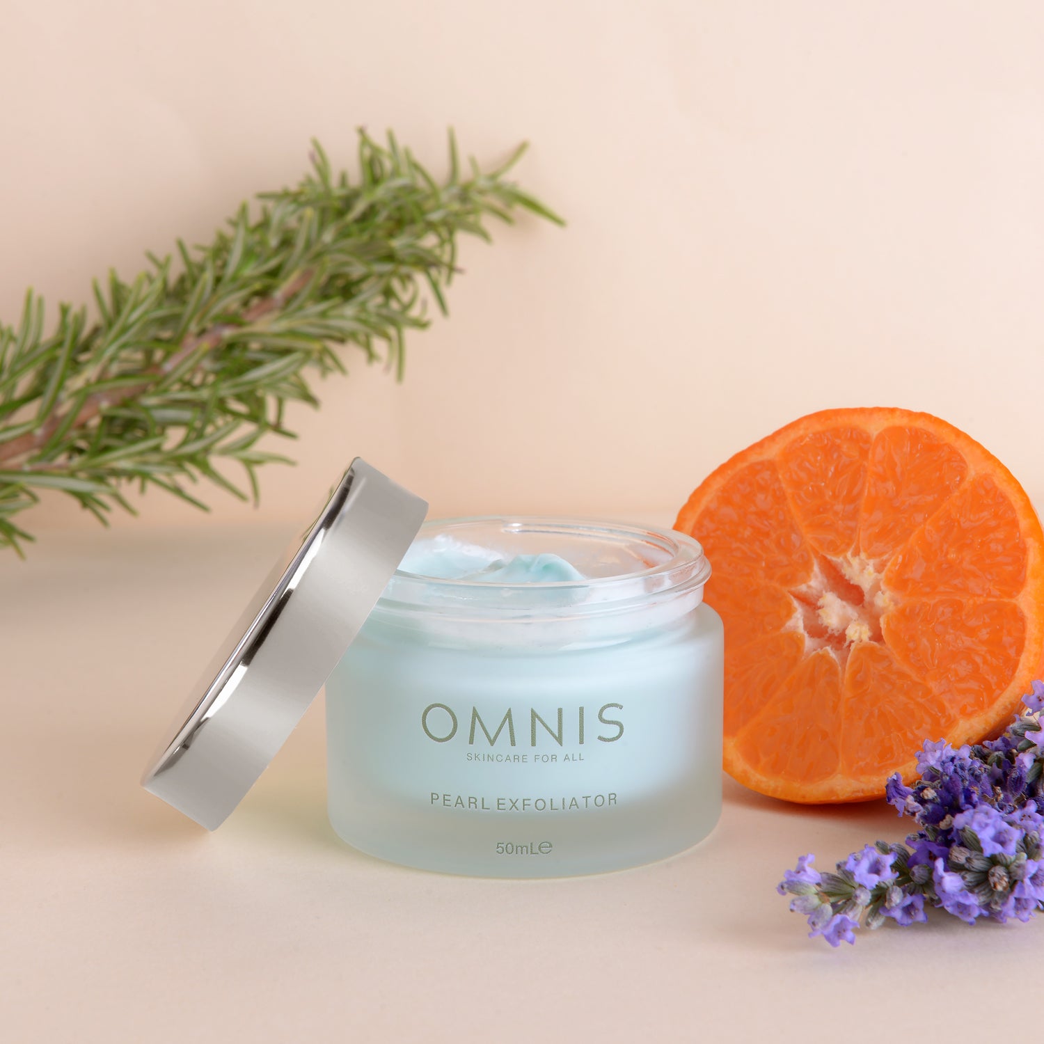 Omnis Beauty, Pearl Exfoliator and Mask